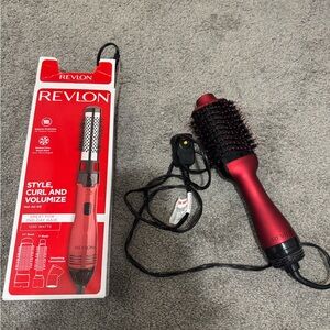 Revlon Red Styling Hair Dryer Brush